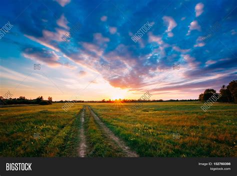 Sunset Sunrise Over Image And Photo Free Trial Bigstock