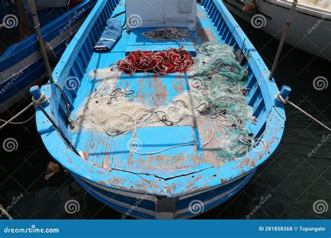 Fishing Ship In Sardinia Italy Stock Photo Image Of Sardinia