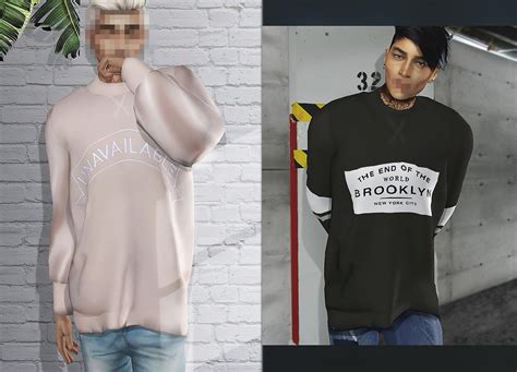 Sims 4 Oversized Male