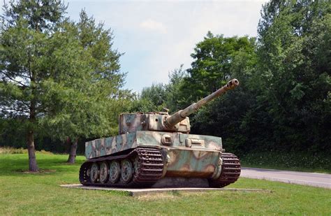 Tiger 1 Tank Used As A Roadside Monument Vimoutiers Nor Rikdom