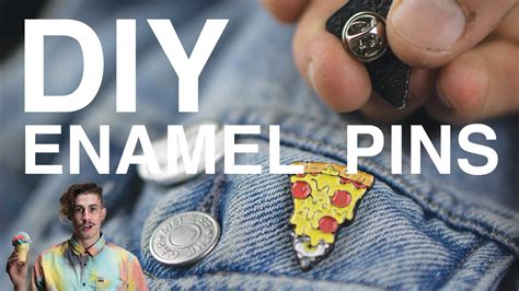 How To Make Enamel Pins At Home Youtube