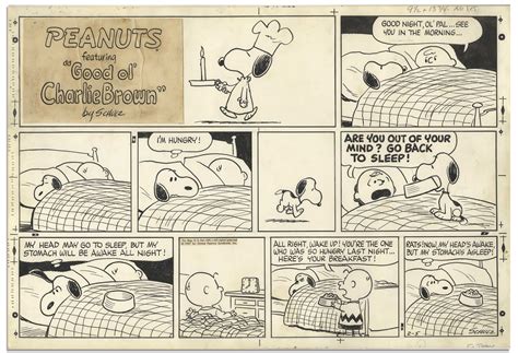 classic peanuts comic strip