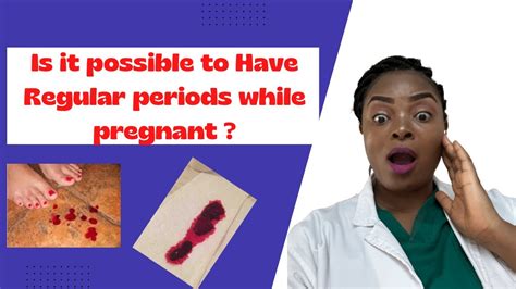 Can You Be Pregnant And Still Have Your Period Best Explanation Youtube