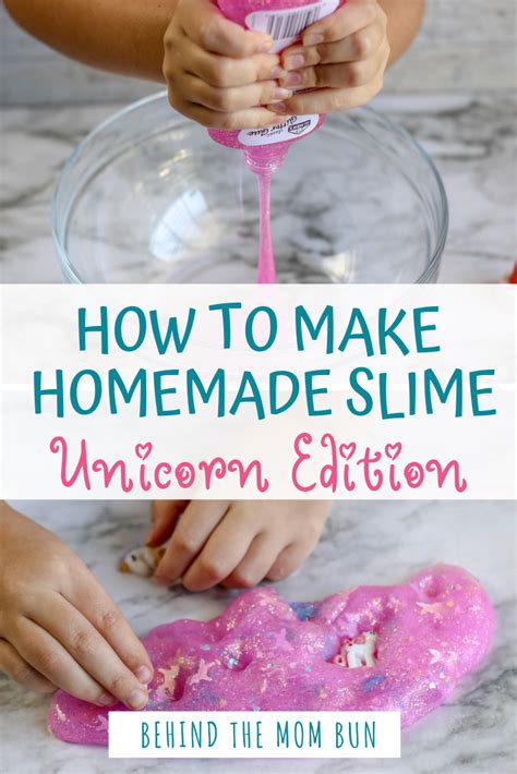 How To Create The Perfect Unicorn Slime How To Make Slime Behind The