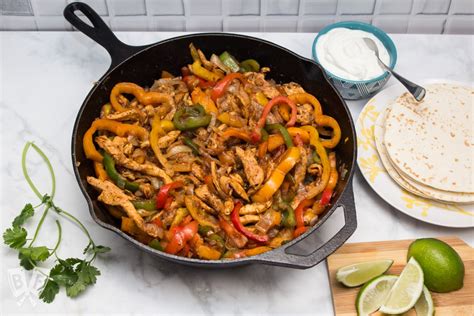 Our Favorite Chicken Fajitas Big Flavors From A Tiny Kitchen