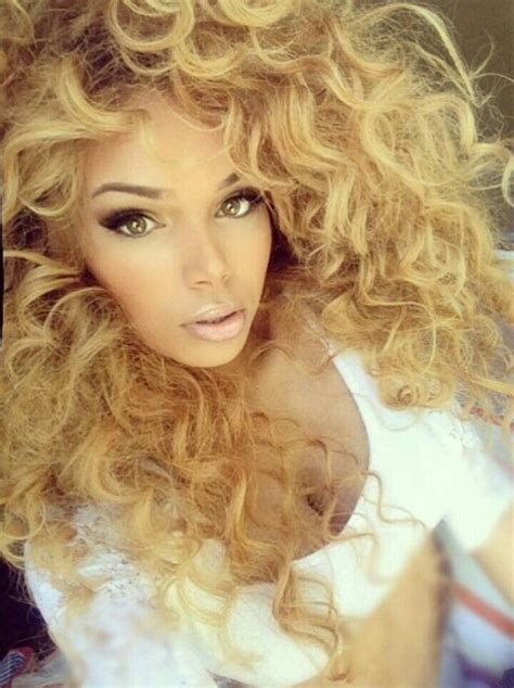 Love These Curls Blonde Hair Color
