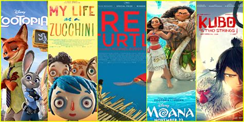 Oscars 2017 What Films Are Nominated For Best Animated Feature 2017