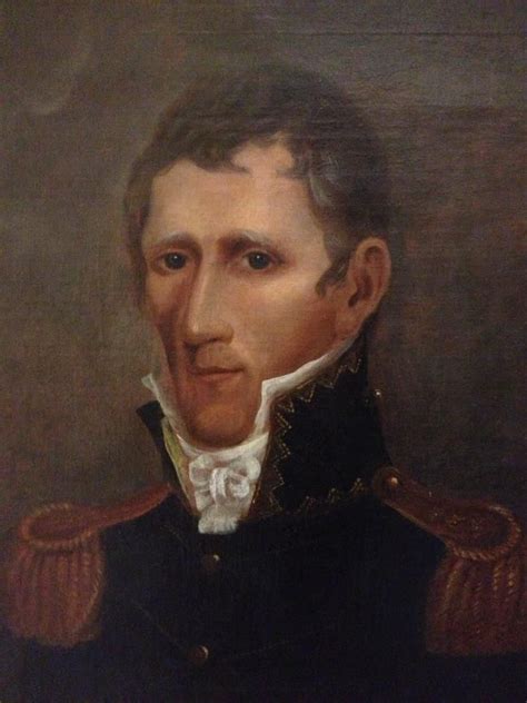 Maj Gen Andrew Jackson Unknown Artist Oil On Canvas Ca 1815 18 ¾ X
