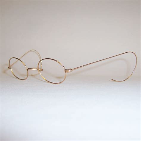 Gold Filled Victorian Spectacles Dead Mens Spex