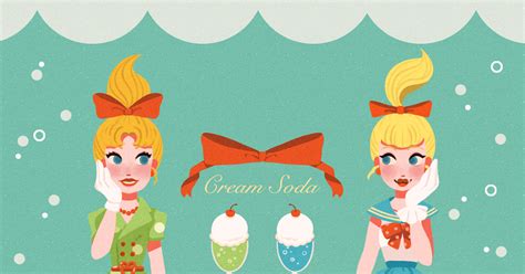 Illust American Illustration Cream Soda Girls Pixiv