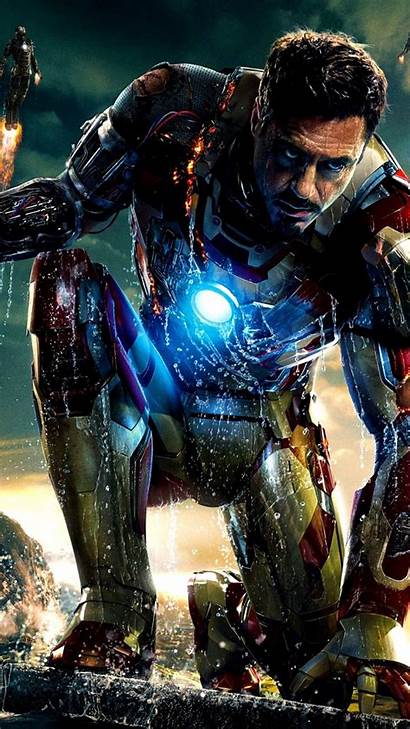 Iron Stark Tony Explosion Iphone Endgame Wallpapers
