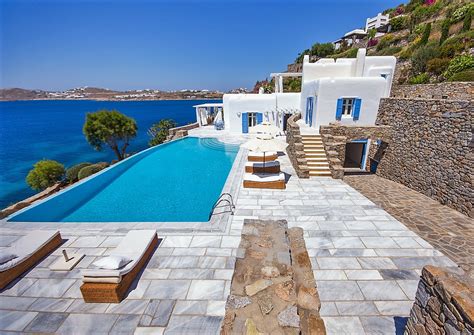 Greece Mykonos Villa Vacation Rentals Private Pool
