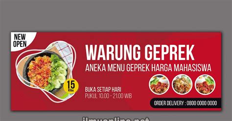 46 Download Desain Spanduk Warung Makan Cdr Png Blog Garuda Cyber