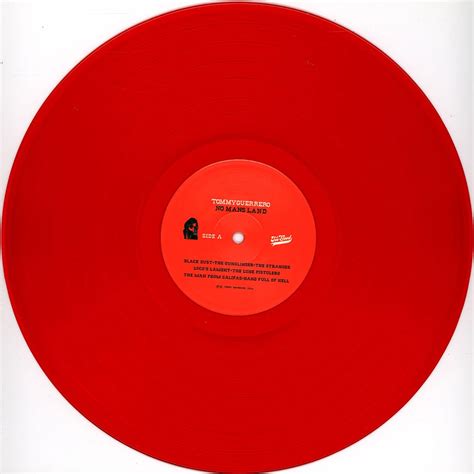 Tommy Guerrero No Mans Land Hhv Exclusive Red Vinyl Edition Vinyl Lp 2014 Eu Reissue Hhv