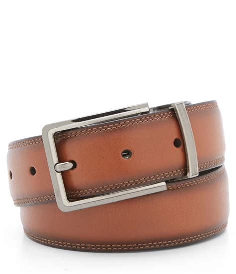 Roundtree And Yorke Double Leather Reversible Belt Dillards