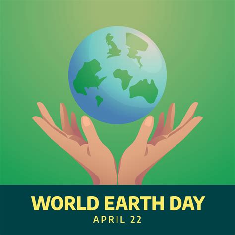 Vector Graphic Of World Earth Day Good For World Earth Day Celebration