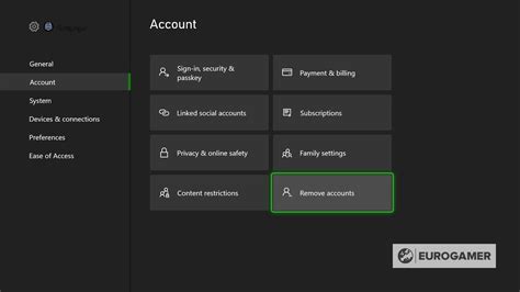 Xbox Series Accounts How To Add New Accounts Guests And Remove