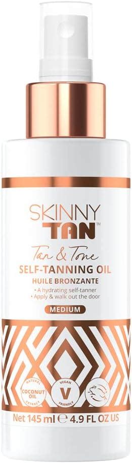 Skinny Tan Tan And Tone Self Tan Oil Streak Free Natural Looking Fake