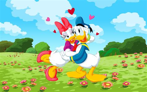 Donald And Daisy Duck Love 1920x1200 Download Hd Wallpaper