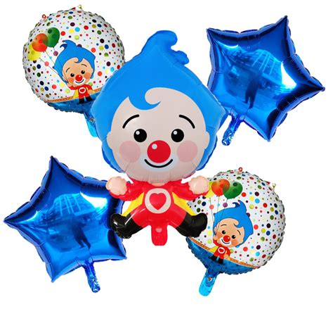 New Design 18 Inch Globo Plim Plim Foil Balloon Helium Balloon Kids Toy