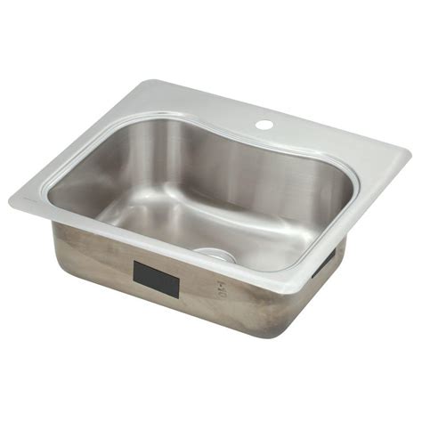 Unique designs that will fit your kitchens with ease. KOHLER Staccato Drop-In Stainless Steel 25 in. 1-Hole ...