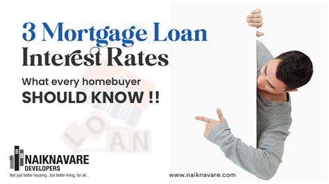 3 Mortgage Loan Interest Rates What Every Homebuyer Should Know