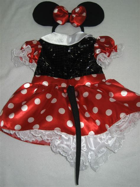 Disfraz Vestido Estilo Mimi Minnie Mouse Con Accesorios 39000 En