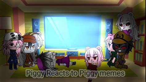 Piggy Reacts To Piggy Memes Part 2 Spooder Mom Youtube