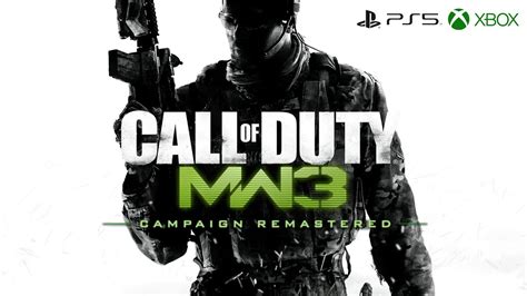 When Is The Call Of Duty Modern Warfare 3 Remastered Campaign Coming