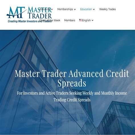 Master Trader Advanced Credit Spread Coursebay