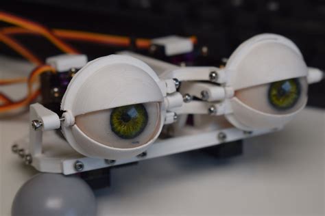 Diy Compact 3d Printed Animatronic Eye Mechanism 4 Steps With