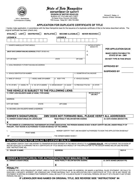 2015 2020 Form Nh Tdmv 18 Fill Online Printable Fillable Blank