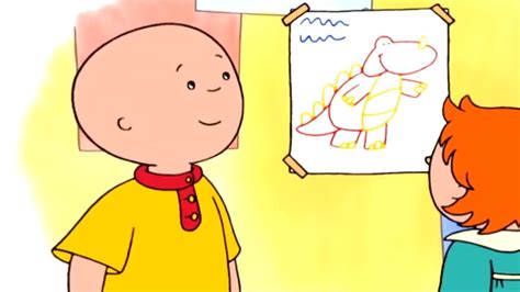 Caillou And The Fun Learning Caillou Cartoon Youtube