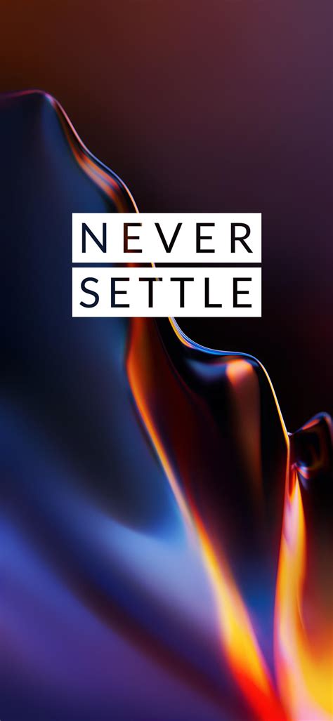 Oneplus 6t Never Settle Wallpapers Oneplus 6t Wallpaper 4k Download