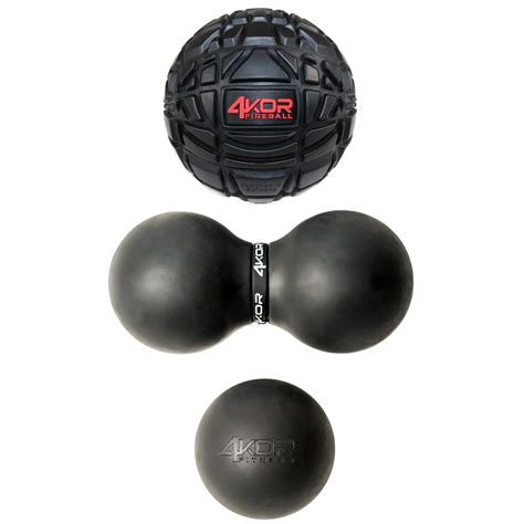 Buy Massage Balls By 4kor Fitness For Deep Tissue Muscle Recovery