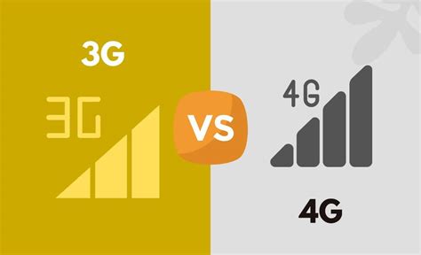 3g Vs 4g Whats The Difference With Table