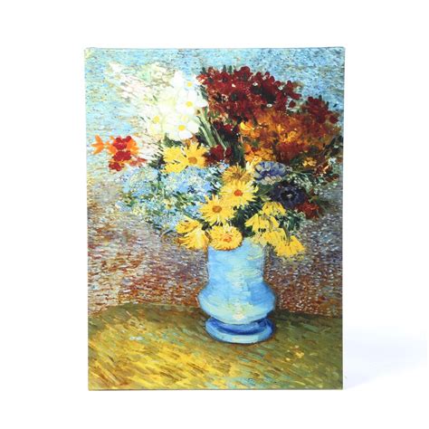 Catalogue des tableaux par vincent van gogh décrits dans ses lettres. ArtWall ''Flowers in Blue Vase'' by Vincent Van Gogh ...