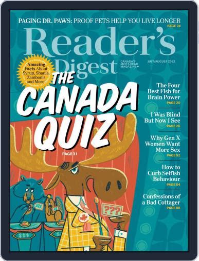 Reader S Digest Canada July August 2022 Digital Discountmags Ca