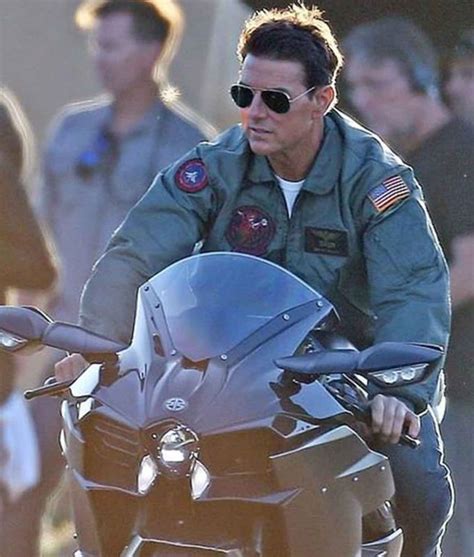 Tom Cruise Top Gun Bomber Jacket Pete Mitchell Jacket Jackets Creator