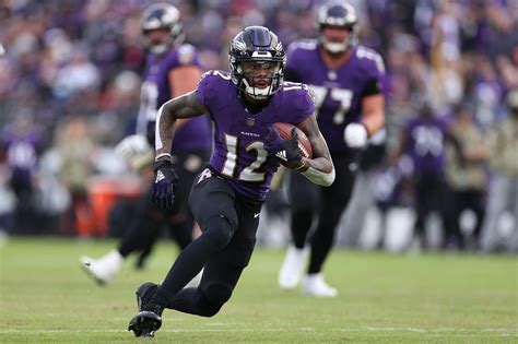 Rashod Bateman Injury News Ravens Wr Practices On Friday Removed From