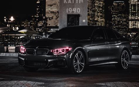 Bmw M4 Wallpaper 4k Black Edition Angel Eyes Night