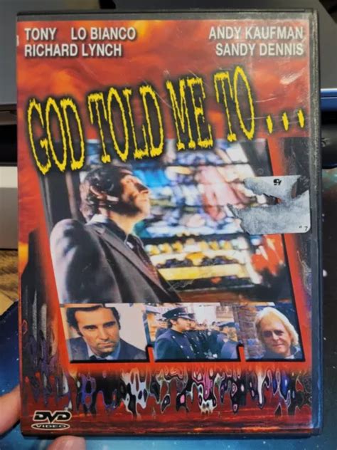 God Told Me To 1976 Horror Larry Cohen Andy Kaufman Dvd 099