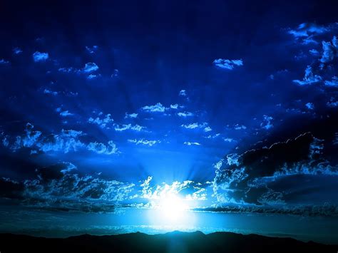 Internationally recognised dark sky places are much larger areas of land that have been been awarded special status due to the quality of their dark skies. 46+ Blue Night Sky Wallpaper on WallpaperSafari