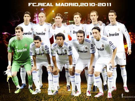 Real Madrid Squad For 2011 2012 Season ~ Turn On Your Life
