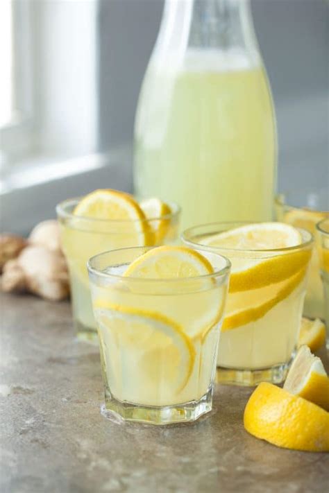 Honey Ginger Lemonade Recipe With 8 Variations