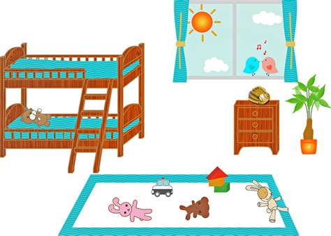 Childrens Bedroom Bunk Bed Window Free Image On Pixabay