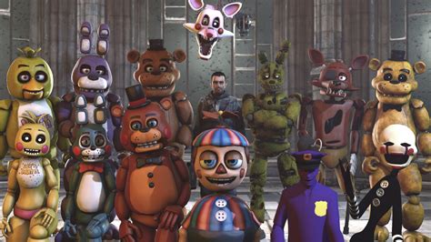 Gang Of Fnaf By Trycon1980 On Deviantart