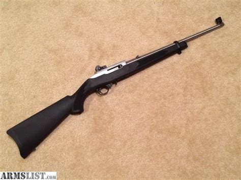 Armslist For Sale Ruger 1022 Stainless With Peep Sights