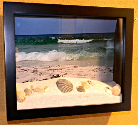 Honeymoon Shadowbox I Made It With A Picture I Took And Sand And