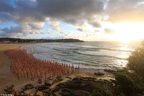 Beach Bums Thousands Of Nude Australians Flock To Bondi As Famous